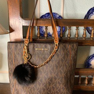 Michael Kors Large brown Harper Tote